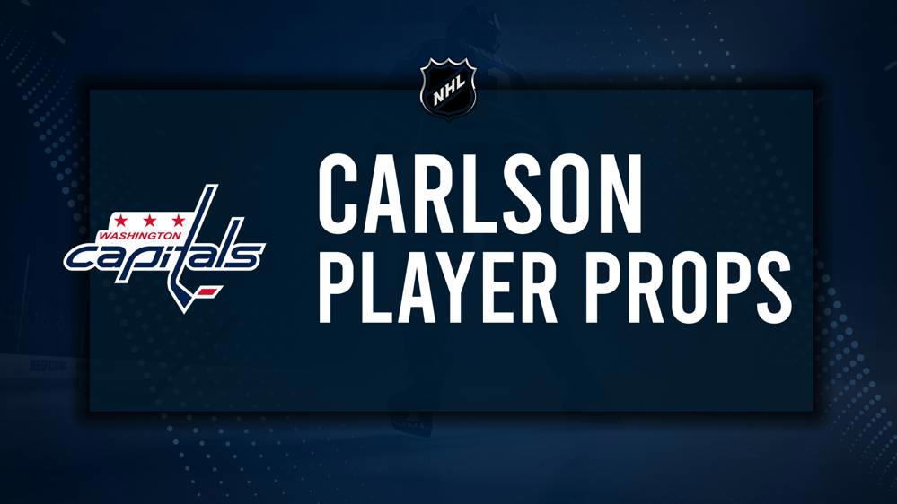 John Carlson Player Prop Bets for the Capitals vs. Avalanche Game - November 15