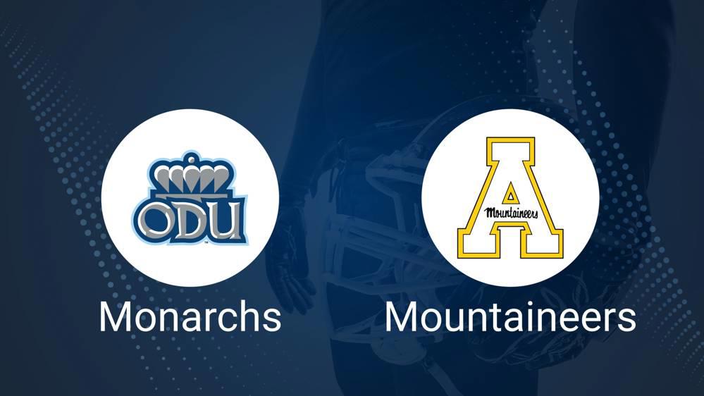 Old Dominion vs. Appalachian State Predictions & Picks: Odds, Moneyline, Spread - Saturday, Nov. 2