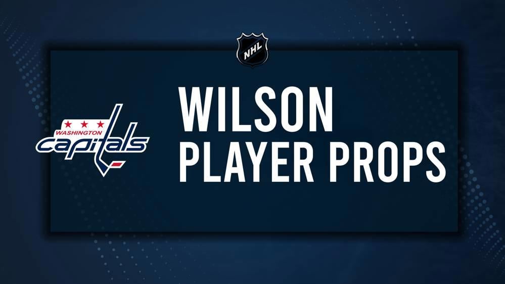 Tom Wilson Player Prop Bets for the Capitals vs. Avalanche Game - November 15