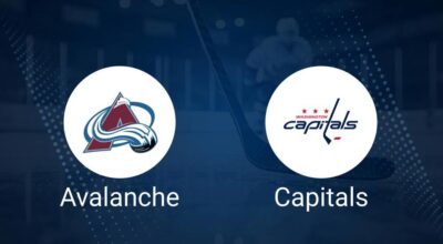 Where to Watch Colorado Avalanche vs. Washington Capitals on TV or Streaming Live - November 21