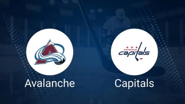 Where to Watch Colorado Avalanche vs. Washington Capitals on TV or Streaming Live - November 21