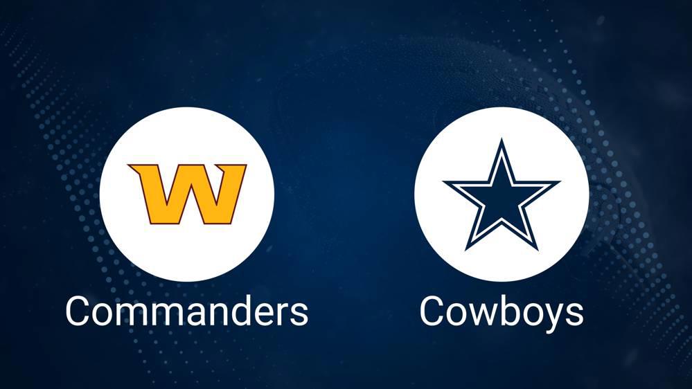 Where to Watch Commanders vs. Cowboys on TV or Streaming Live - Nov. 24