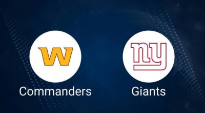 Where to Watch Commanders vs. Giants on TV or Streaming Live - Nov. 3