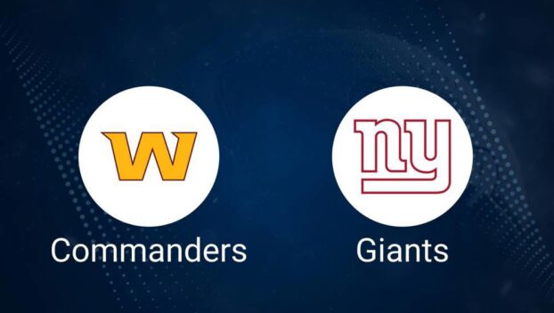 Where to Watch Commanders vs. Giants on TV or Streaming Live - Nov. 3