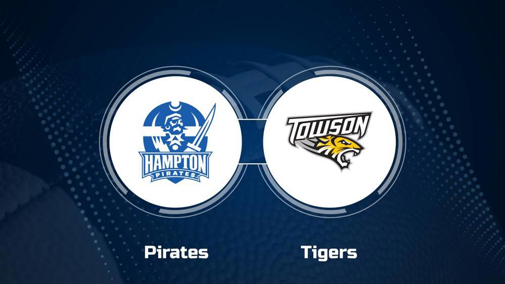 Where to Watch Hampton vs. Towson on TV or Streaming Live - Nov. 9