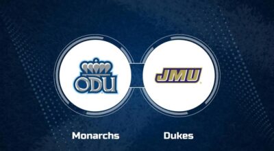 Where to Watch Old Dominion vs. James Madison on TV or Streaming Live - Nov. 16