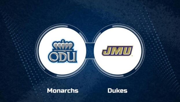 Where to Watch Old Dominion vs. James Madison on TV or Streaming Live - Nov. 16