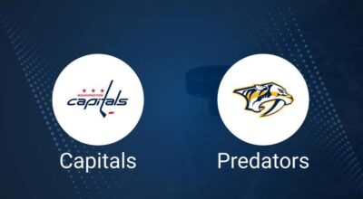 Where to Watch Washington Capitals vs. Nashville Predators on TV or Streaming Live - November 6