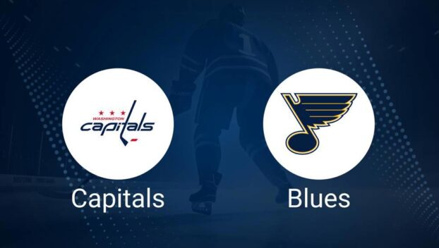 Where to Watch Washington Capitals vs. St. Louis Blues on TV or Streaming Live - November 9