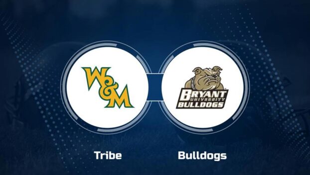 Where to Watch William & Mary vs. Bryant on TV or Streaming Live - Nov. 16