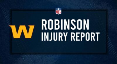 Will Brian Robinson Jr. Play in Week 13? NFL Injury Status, News & Updates