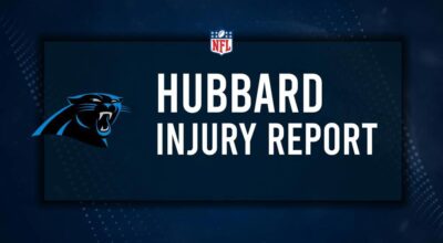 Will Chuba Hubbard Play in Week 10? NFL Injury Status, News & Updates