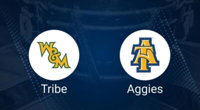 William & Mary vs. NC A&T Nov. 2 Tickets & Start Time