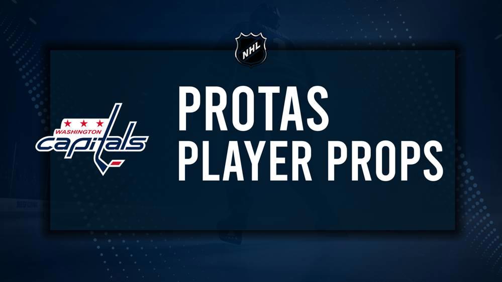 Aliaksei Protas Player Prop Bets for the Capitals vs. Bruins Game - December 23