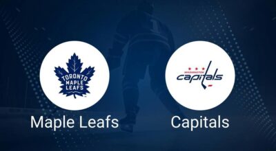 Capitals vs. Maple Leafs Injury Report Today - December 28