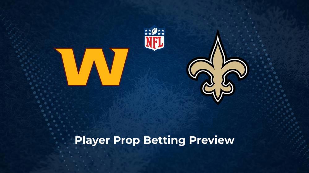 Commanders vs. Saints Player Props & Odds – Week 15