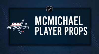 Connor McMichael Player Prop Bets for the Capitals vs. Blackhawks Game - December 17