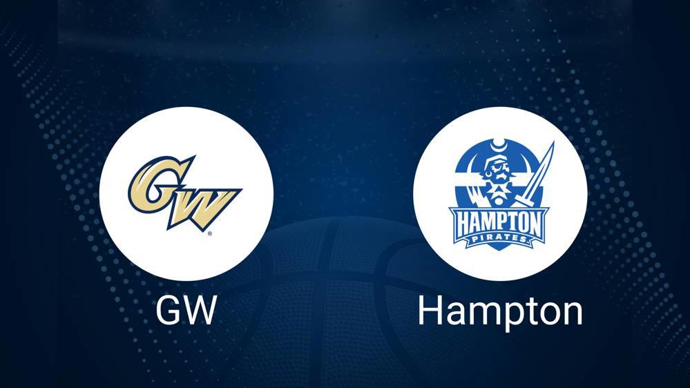 How to Watch George Washington vs. Hampton Women's Basketball on TV or Live Stream - December 21