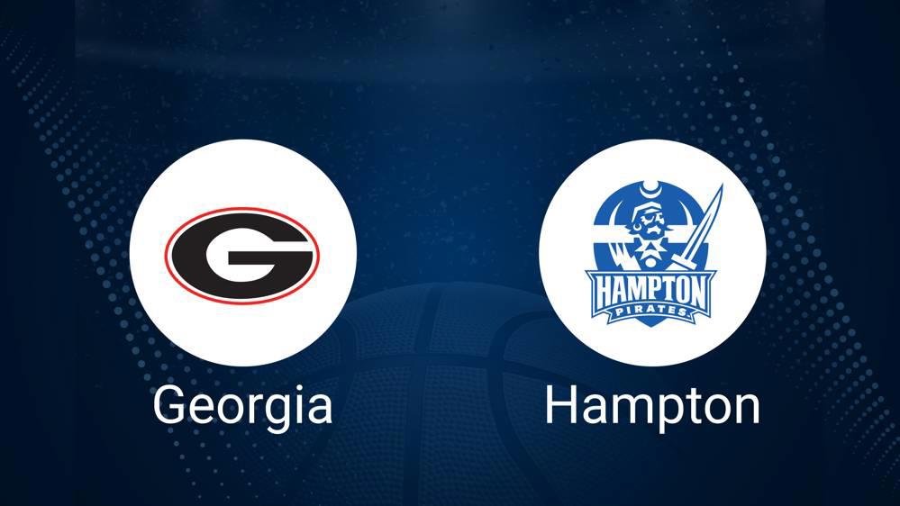 How to Watch Georgia vs. Hampton Women's Basketball on TV or Live Stream - December 1