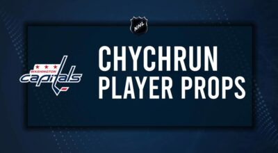 Jakob Chychrun Player Prop Bets for the Capitals vs. Bruins Game - December 23