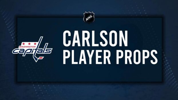 John Carlson Player Prop Bets for the Capitals vs. Blackhawks Game - December 17