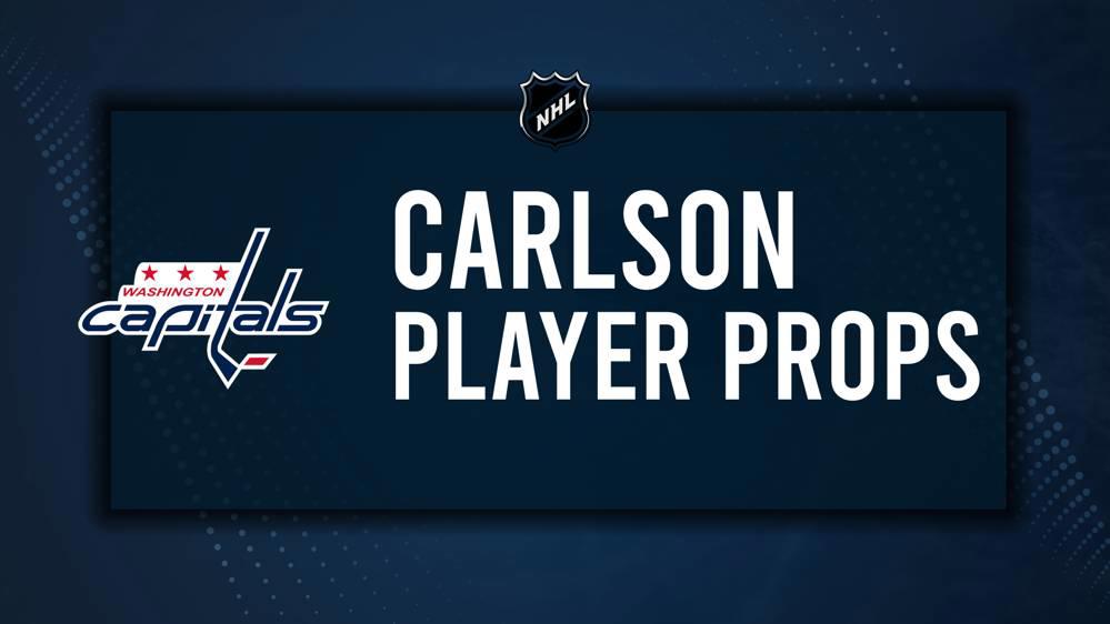 John Carlson Player Prop Bets for the Capitals vs. Hurricanes Game - December 20