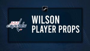 Tom Wilson Player Prop Bets for the Capitals vs. Sharks Game - December 3