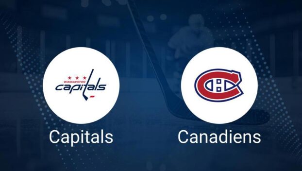 Where to Watch Washington Capitals vs. Montreal Canadiens on TV or Streaming Live - December 7