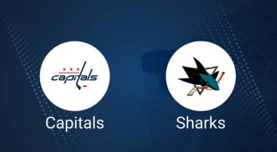 Where to Watch Washington Capitals vs. San Jose Sharks on TV or Streaming Live - December 3