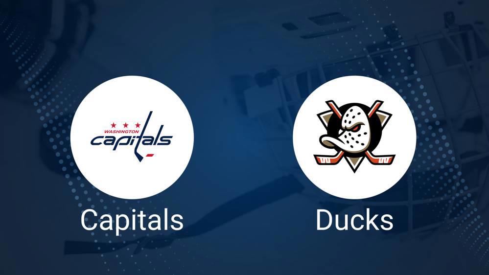 Aliaksei Protas Injury Status - Capitals vs. Ducks Injury Report January 14