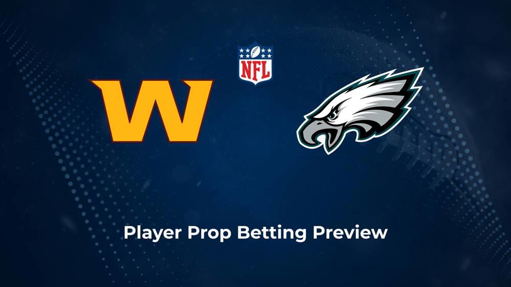 Commanders vs. Eagles Player Props & Odds – NFC Championship