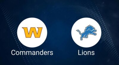 Commanders vs. Lions: Odds, Moneyline, and Spread - NFL Playoffs