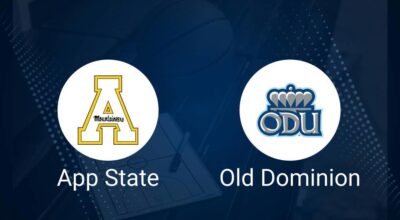 How to Watch Appalachian State vs. Old Dominion on TV or Live Stream - January 16