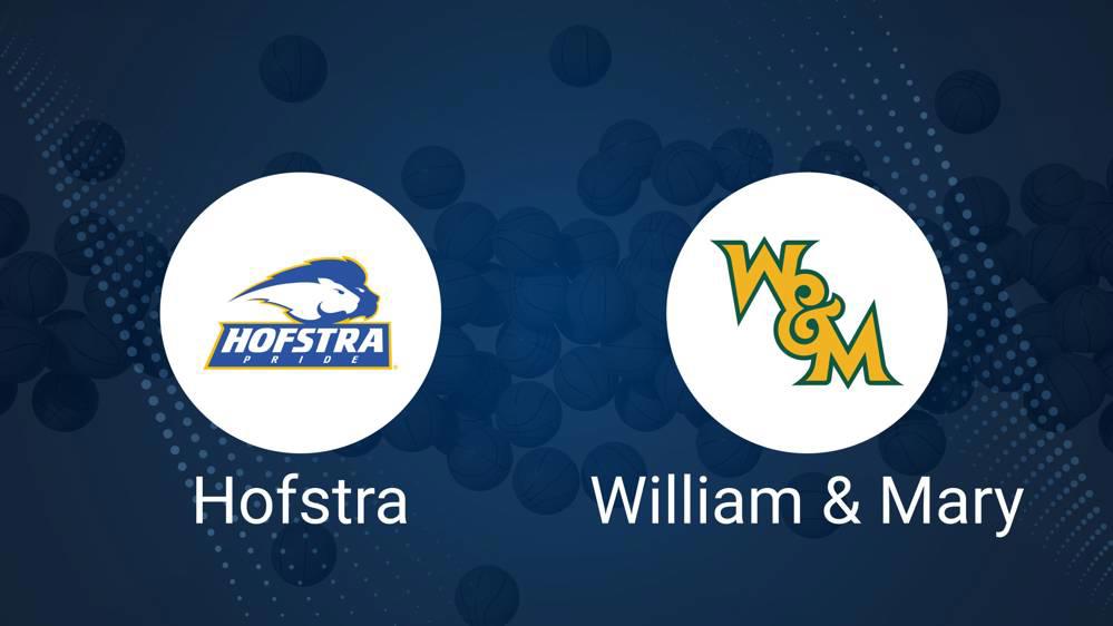 How to Watch Hofstra vs. William & Mary on TV or Live Stream - January 2