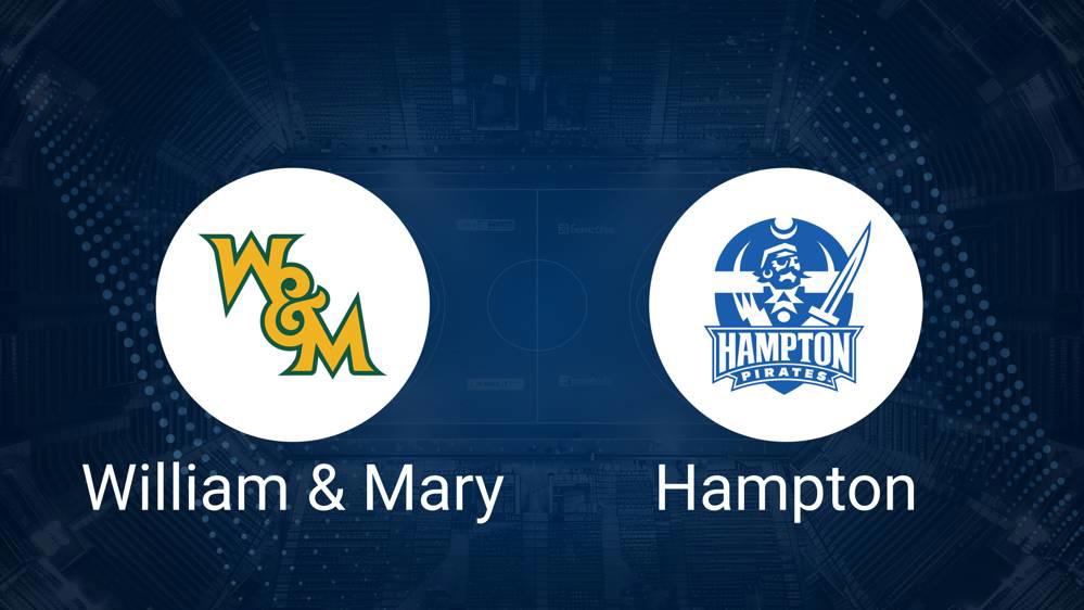 How to Watch William & Mary vs. Hampton on TV or Live Stream - January 23