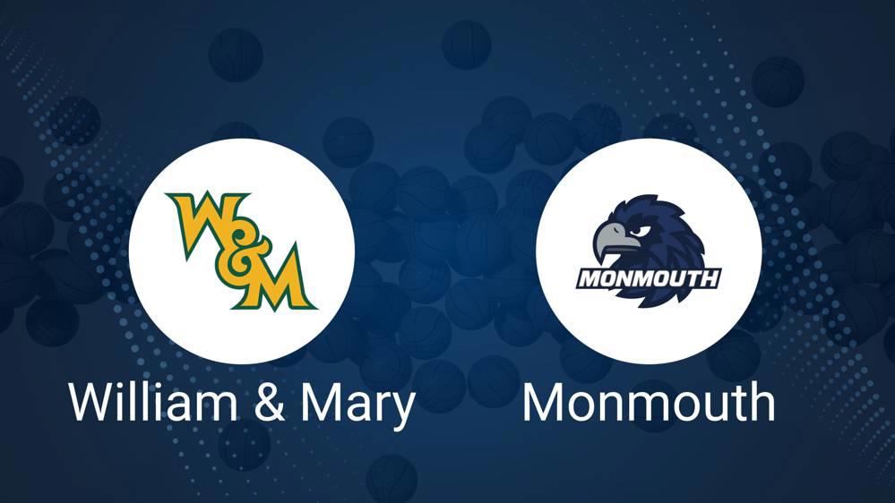 How to Watch William & Mary vs. Monmouth on TV or Live Stream - January 25