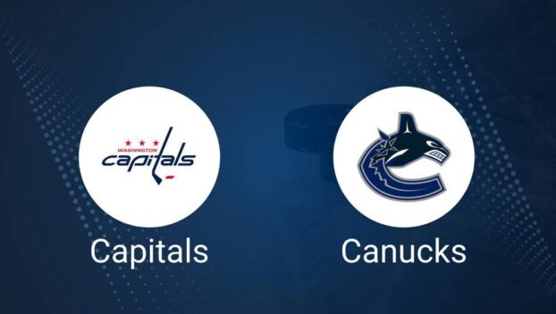 Where to Watch Washington Capitals vs. Vancouver Canucks on TV or Streaming Live - January 25