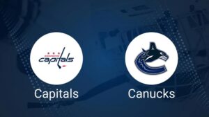 Where to Watch Washington Capitals vs. Vancouver Canucks on TV or Streaming Live - January 8