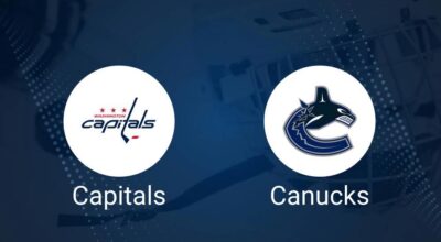 Where to Watch Washington Capitals vs. Vancouver Canucks on TV or Streaming Live - January 8