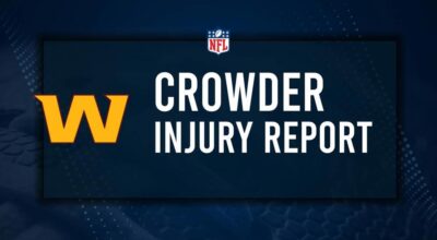 Will Jamison Crowder Play in the NFC Divisional Round? NFL Injury Status, News & Updates